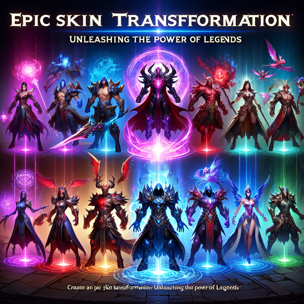 Epic Skin Transformations: Unleashing the Power of Legends in Mobile Legends
