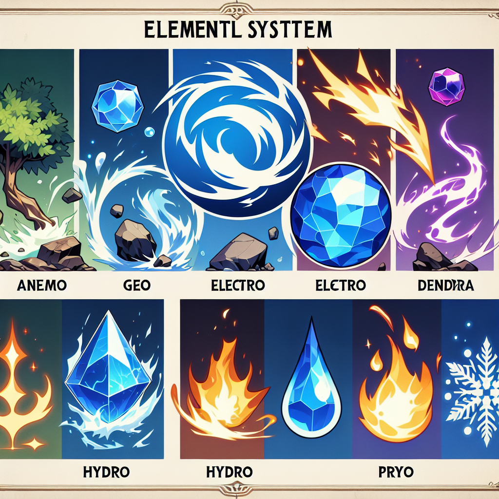 Understanding the Elemental System in Genshin Impact: A Comprehensive Guide